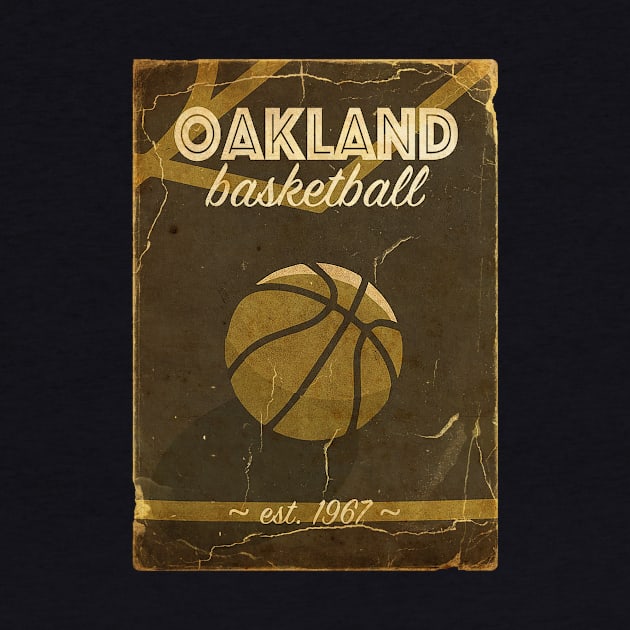 COVER SPORT - OAKLAND BASKETBALL EST 1967 by FALORI